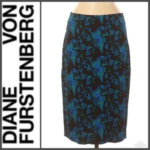 Diane Von Furstenberg Pencil Skirt Size 8